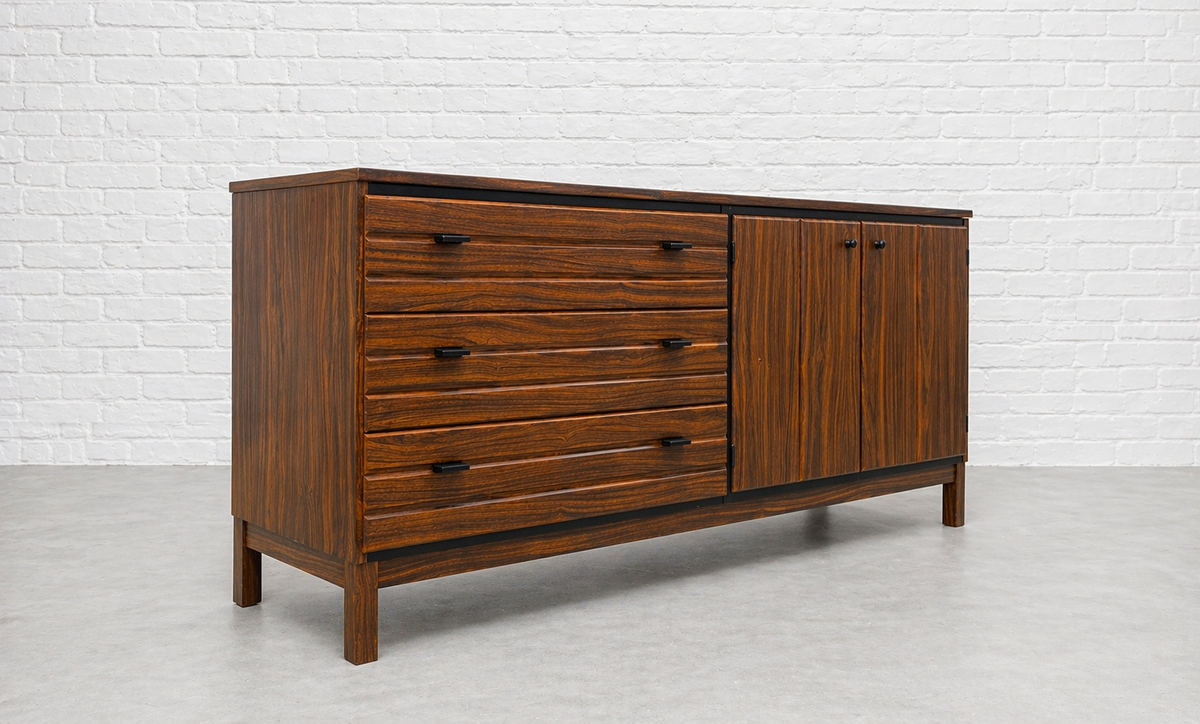 classic mid century modern 4 drawer dresser - saracina home Mid Century Modern Long DRESSER