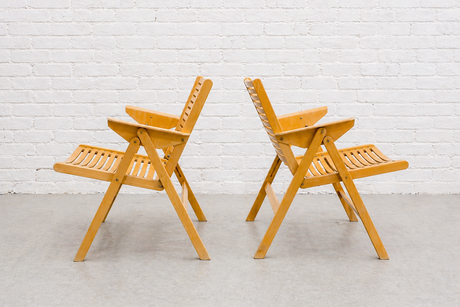 PAIR of Mid Century Modern 
