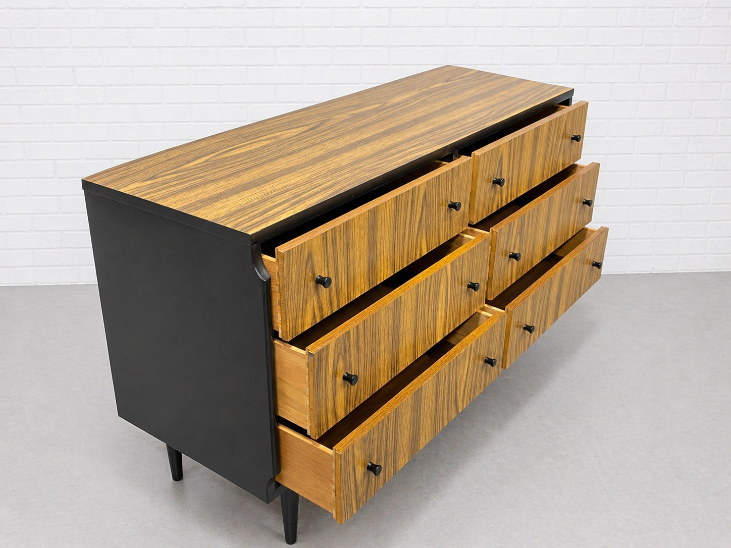 Mid Century Modern CREDENZA / DRESSER by Kent Coffeys Teakway Line Mid Century Modern CREDENZA / DRESSER by Kent Coffeys Teakway Line