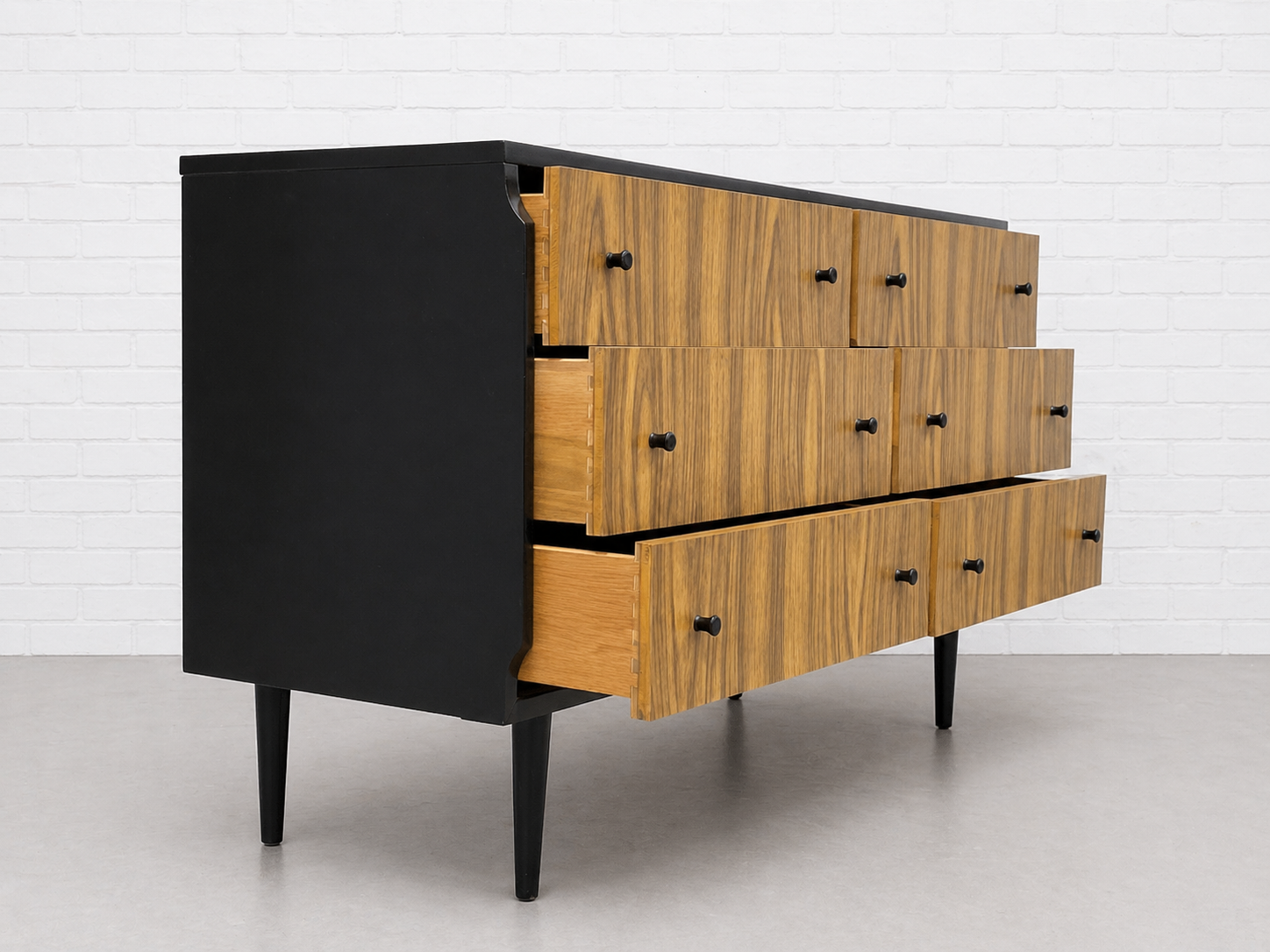 kent coffey dresser Mid Century Modern CREDENZA / DRESSER by Kent Coffey’s Teakway Line