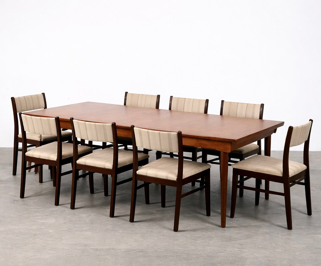 Finn Juhl FD 540 Teak Extension Dining Table by France & Son, c