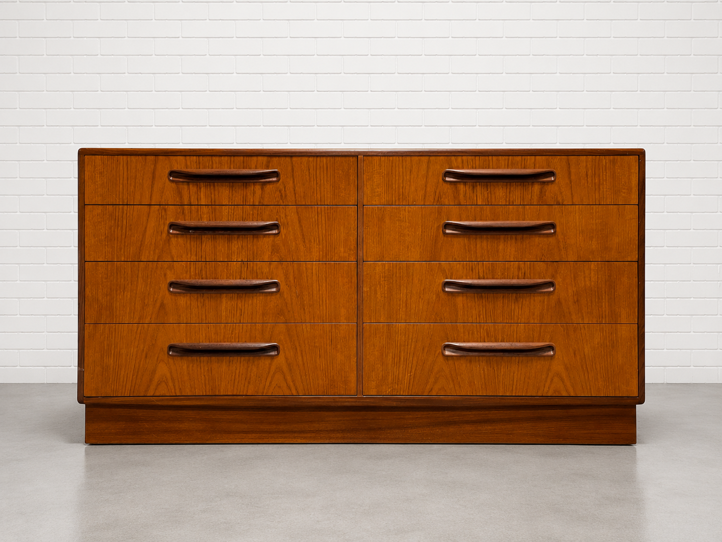 Mid Century Modern Teak Double DRESSER by G-Plan, c. 1960's Mid Century Modern Teak Double DRESSER by G-Plan, c. 1960's