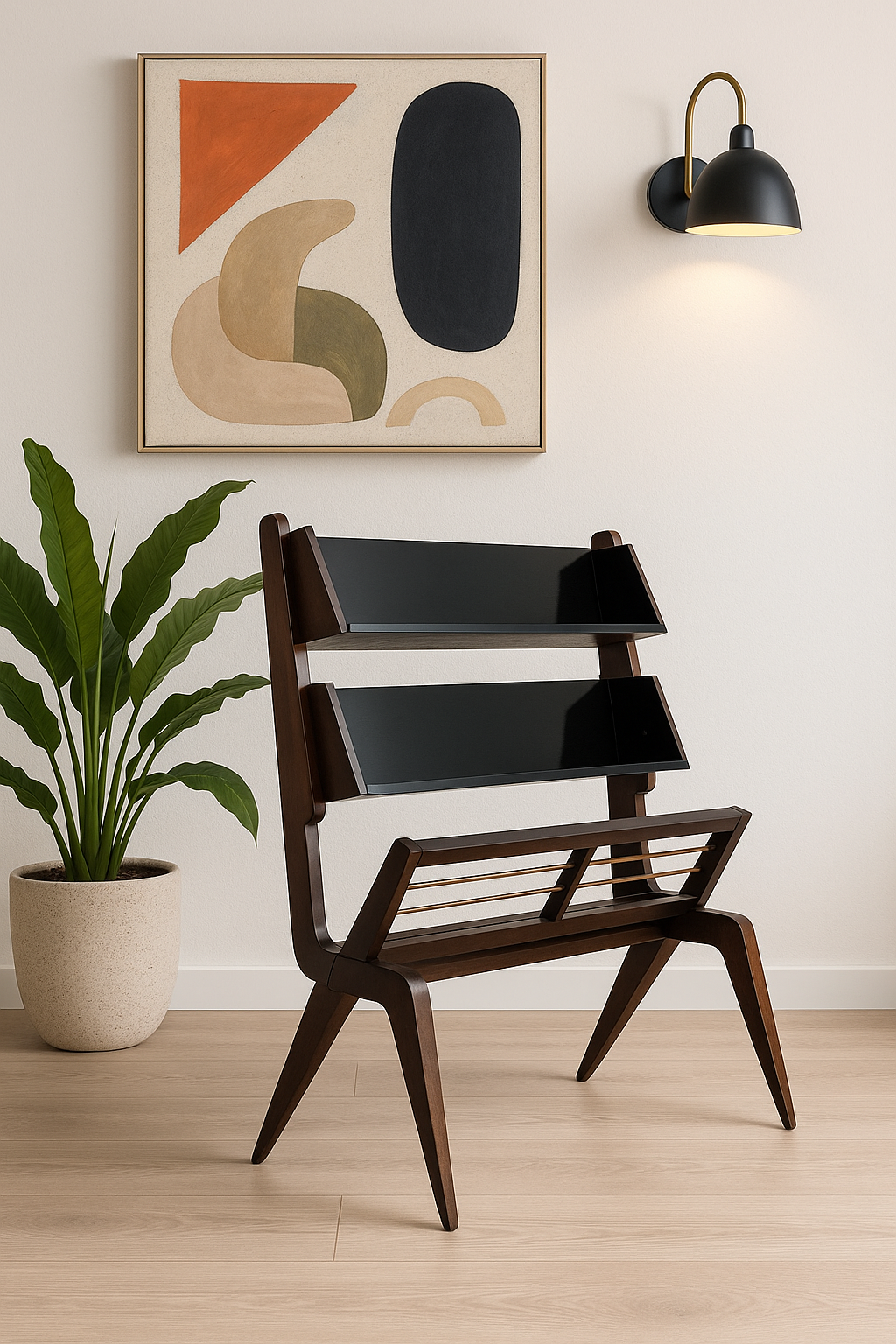 SEXY Mid Century Modern ITALIAN BOOKCASE by Ico Parisi