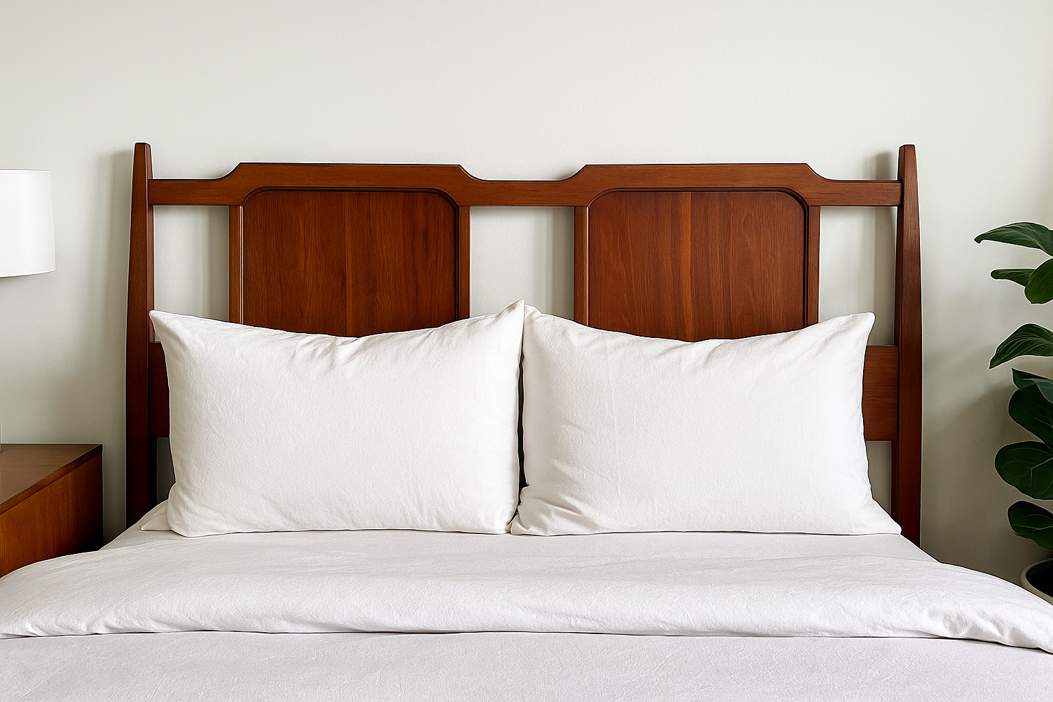 Mid Century MODERN Full Size HEADBOARD, c. 1960's