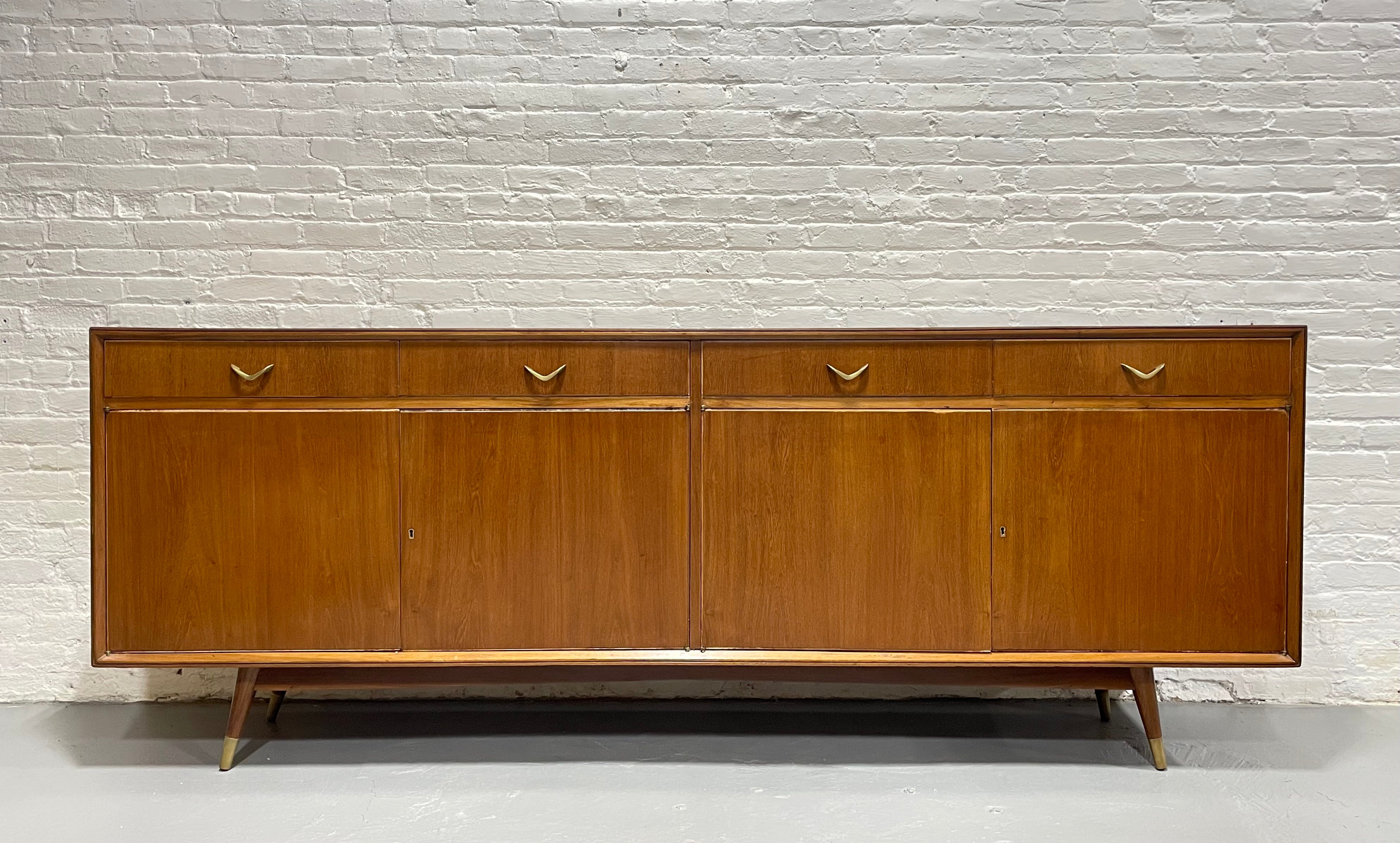 Extra Long CLASSIC Mid Century MODERN French CREDENZA / media stand, c. 1960s
