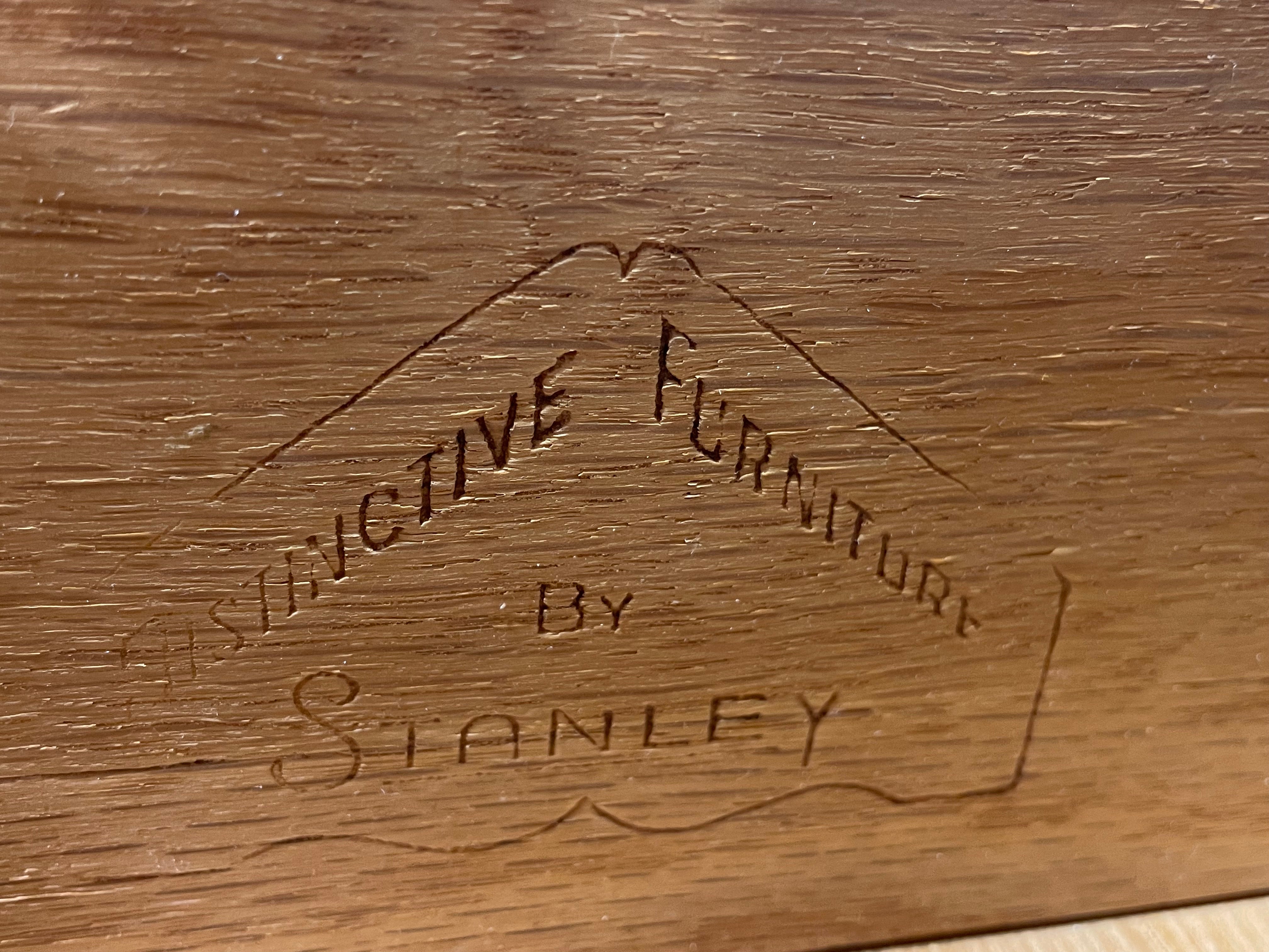 Mid Century MODERN Walnut DRESSER by Stanley Furniture Co., c. 1960's