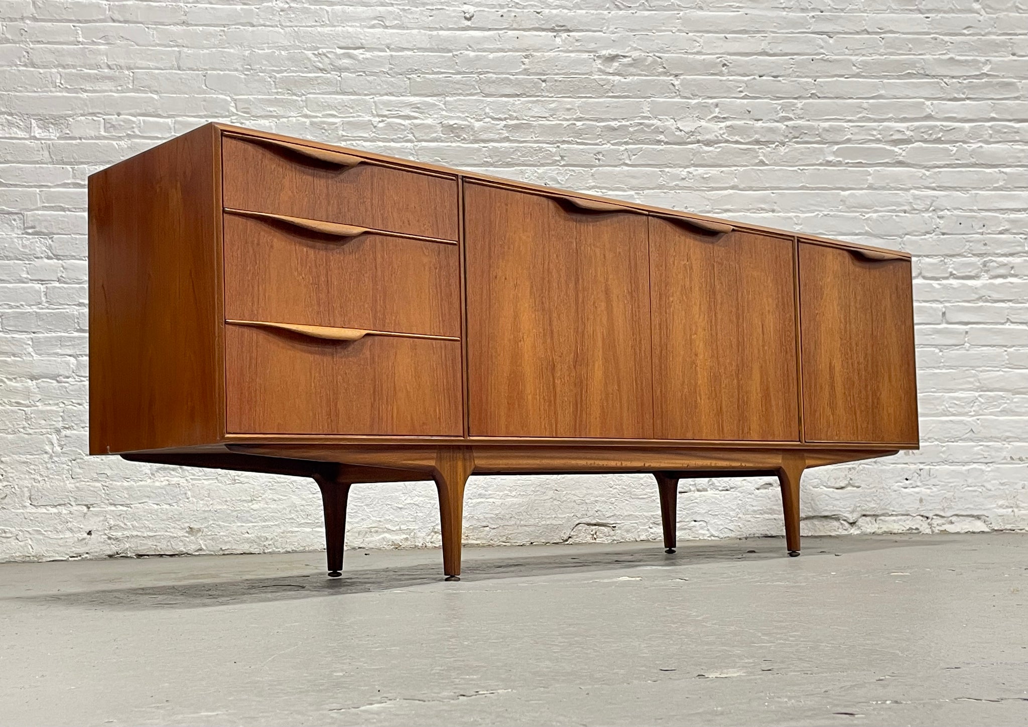 Mid Century Modern Teak Sideboard by Tom Robertson for McIntosh