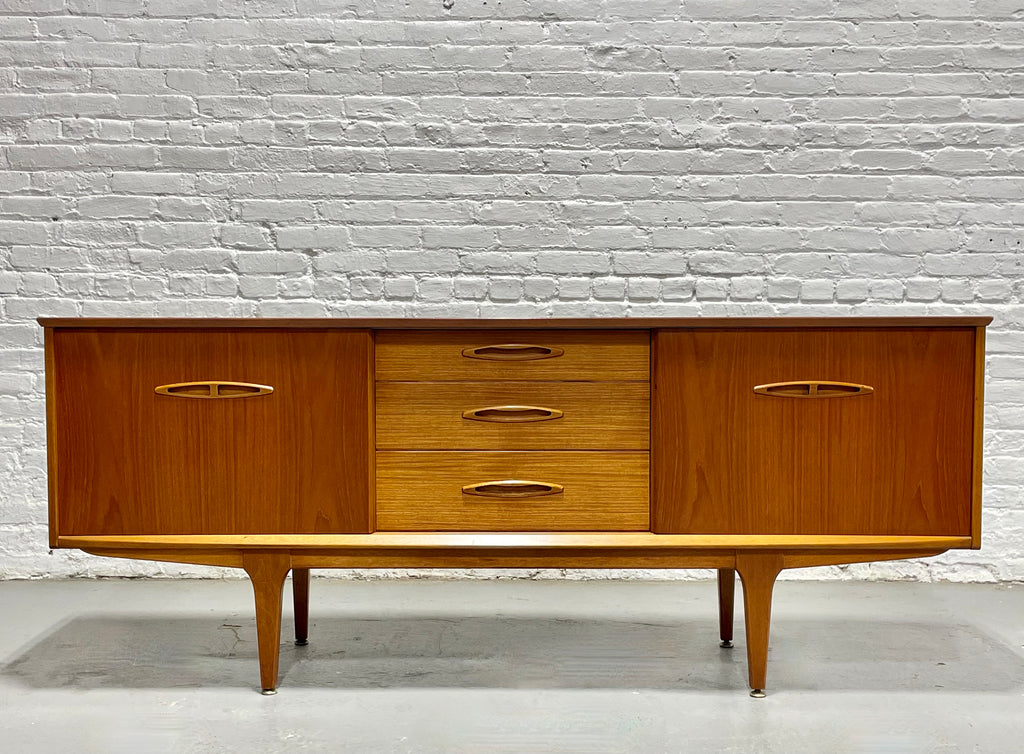 danish teak credenza sidboard jentique 1960s 