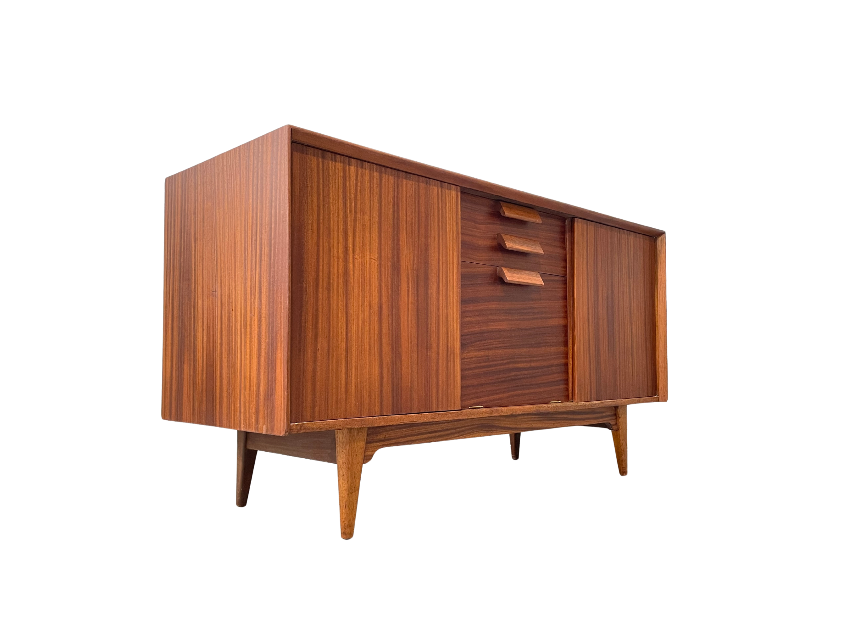 Jens RISOM Mid Century Modern CREDENZA Media Stand SIDEBOARD