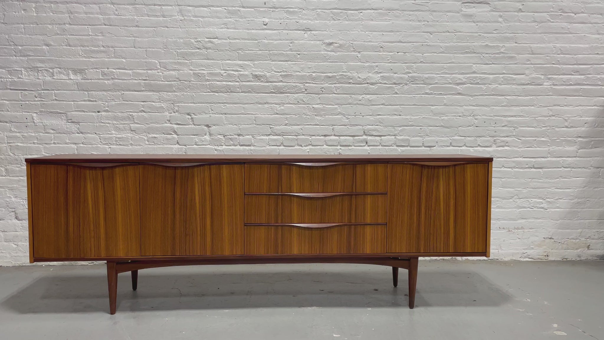 credenza teak mid century midcentury mcintosh gplan credenza sideboard media stand scandinavian scotland english british grains 