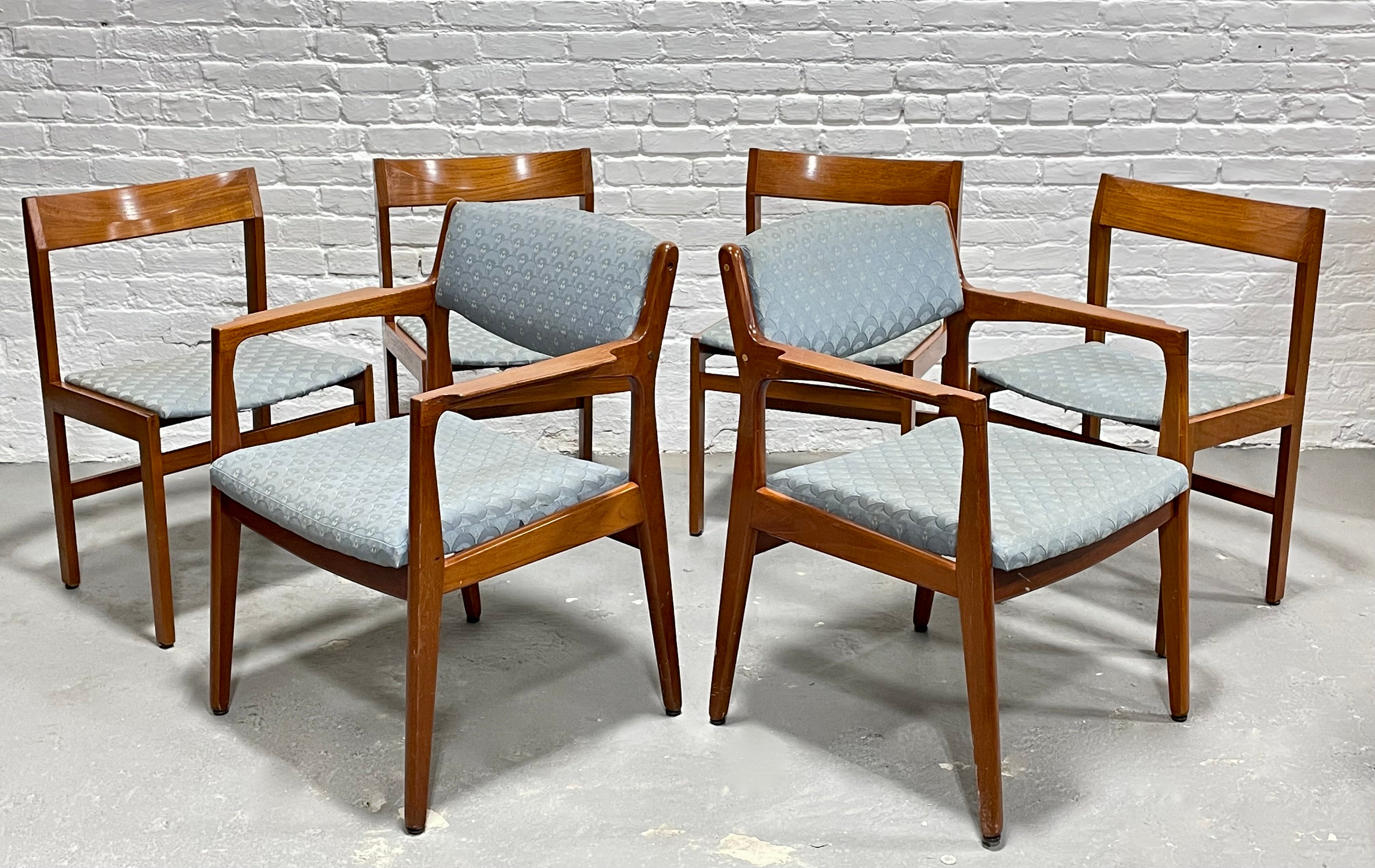 Mid Century MODERN Teak DANISH Dining CHAIRS by Knud Andersen for