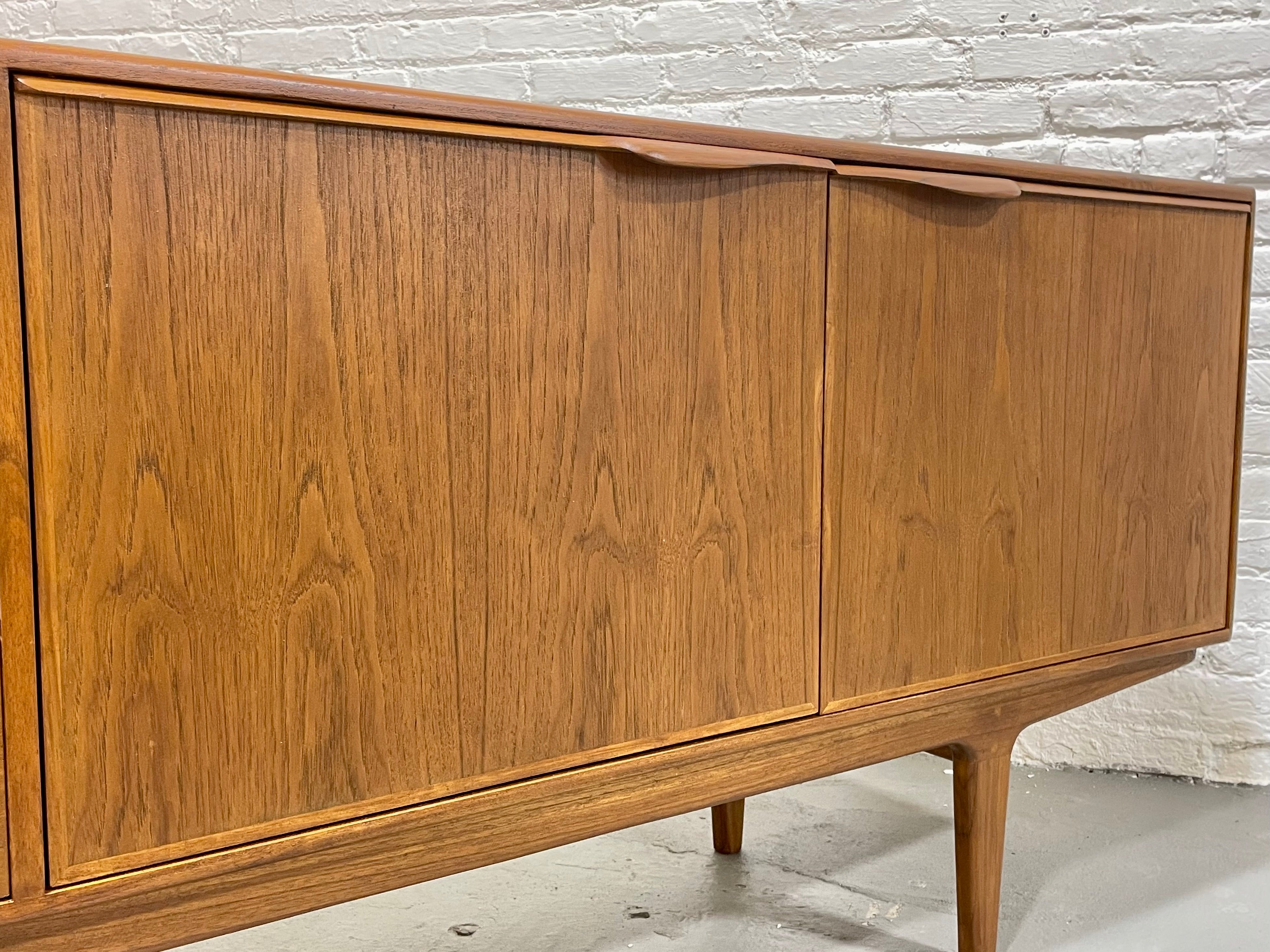 FUNKY + Sculptural Mid Century MODERN styled CREDENZA / Media Stand / Sideboard