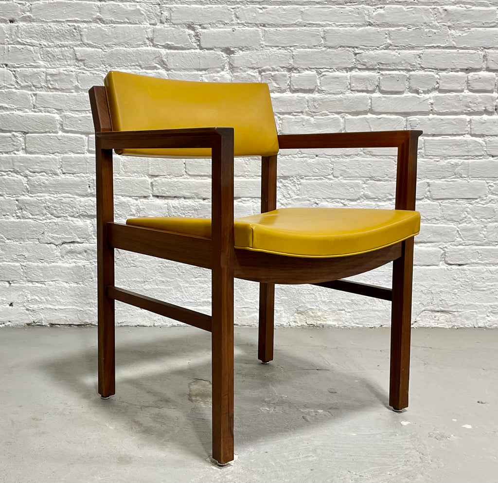 gunlocke ebena montreal yellow desk office chair side armchair