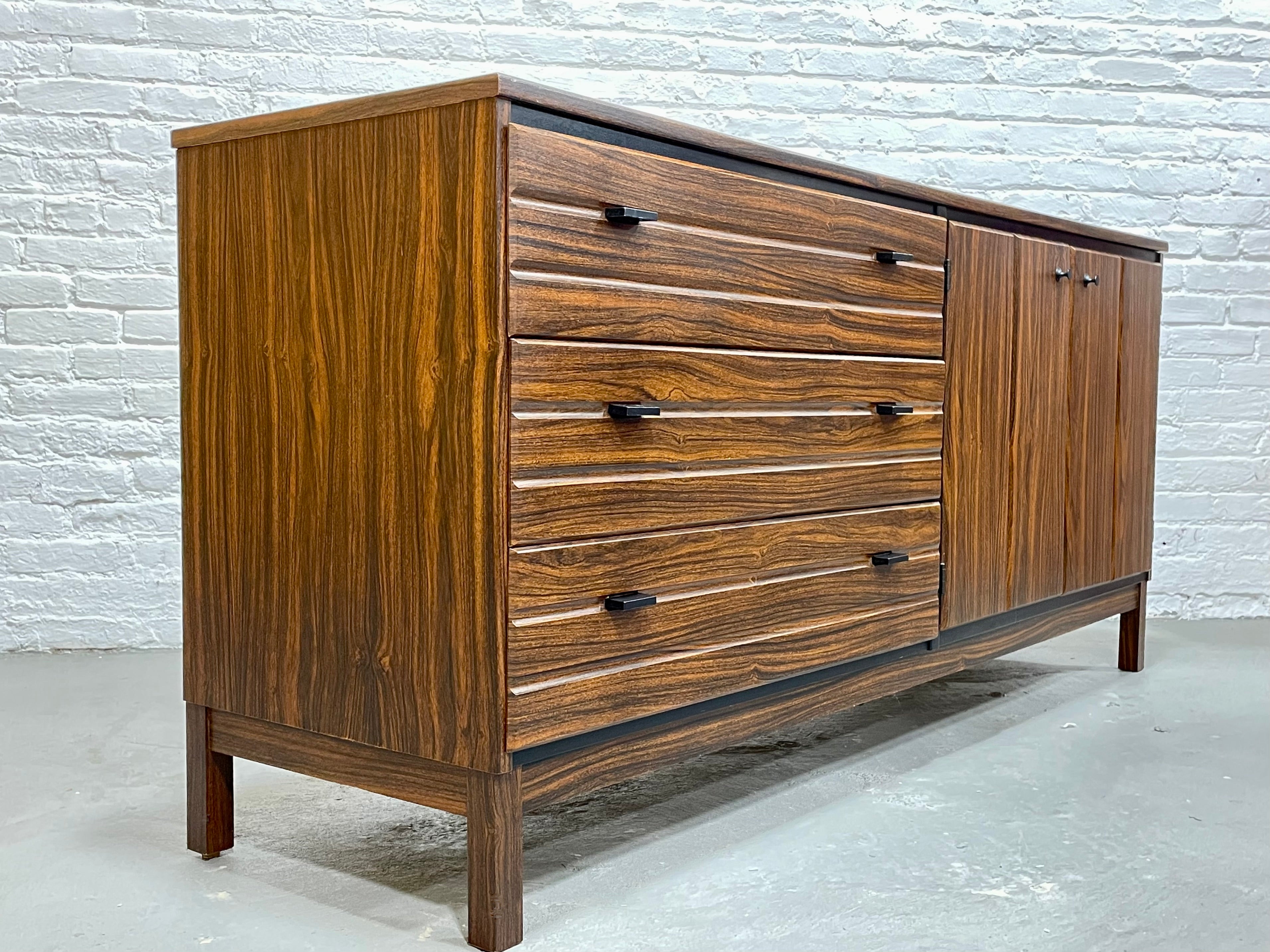 Mid Century Modern Long DRESSER / CREDENZA by American of Martinsville, c. 1960's