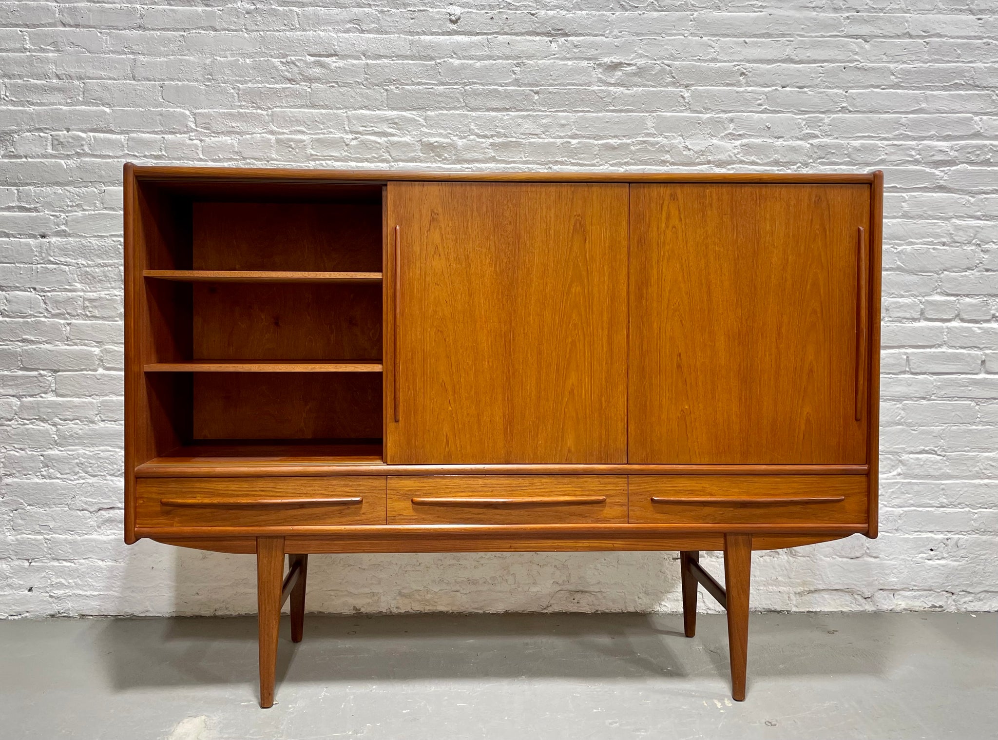 Highboard, Mid Century Kommode, Danish hotsell Design, Denmark, 1960